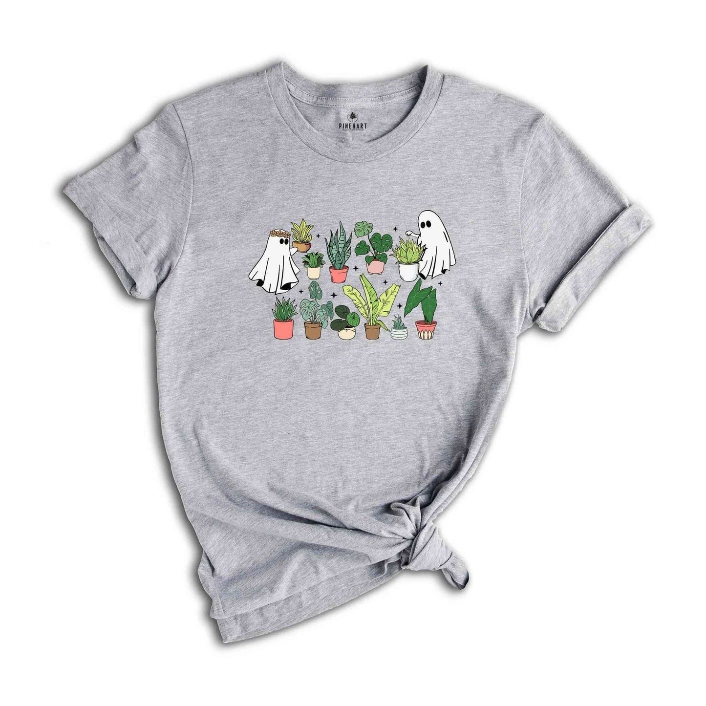 Ghost Plant Tree Shirt, Ghost Plant Lady, Cute Ghost Shirt, Gardening Gift, Hall