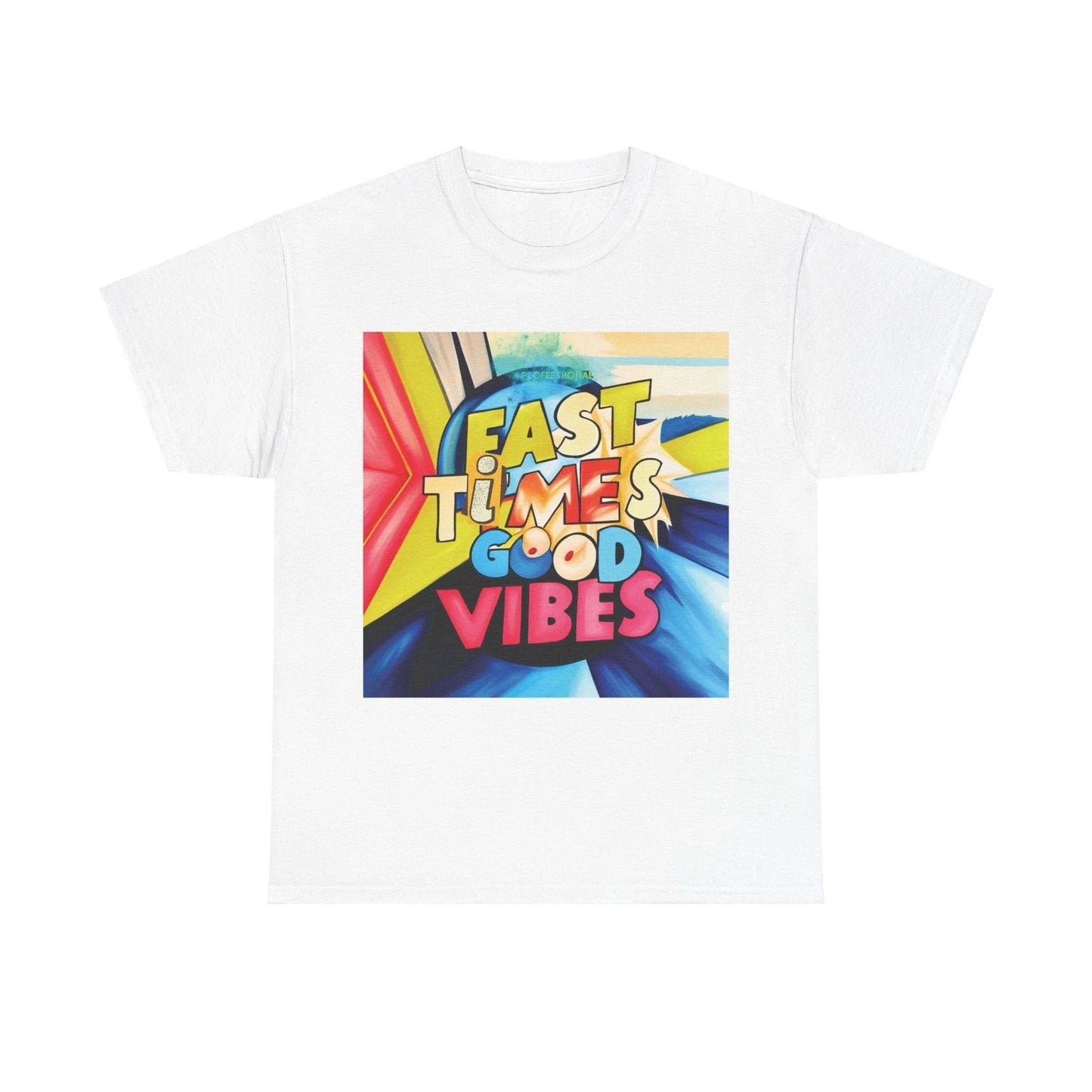 Fasting Times Unisex Tee - Good Vibes Yoga Meditation T-Shirt