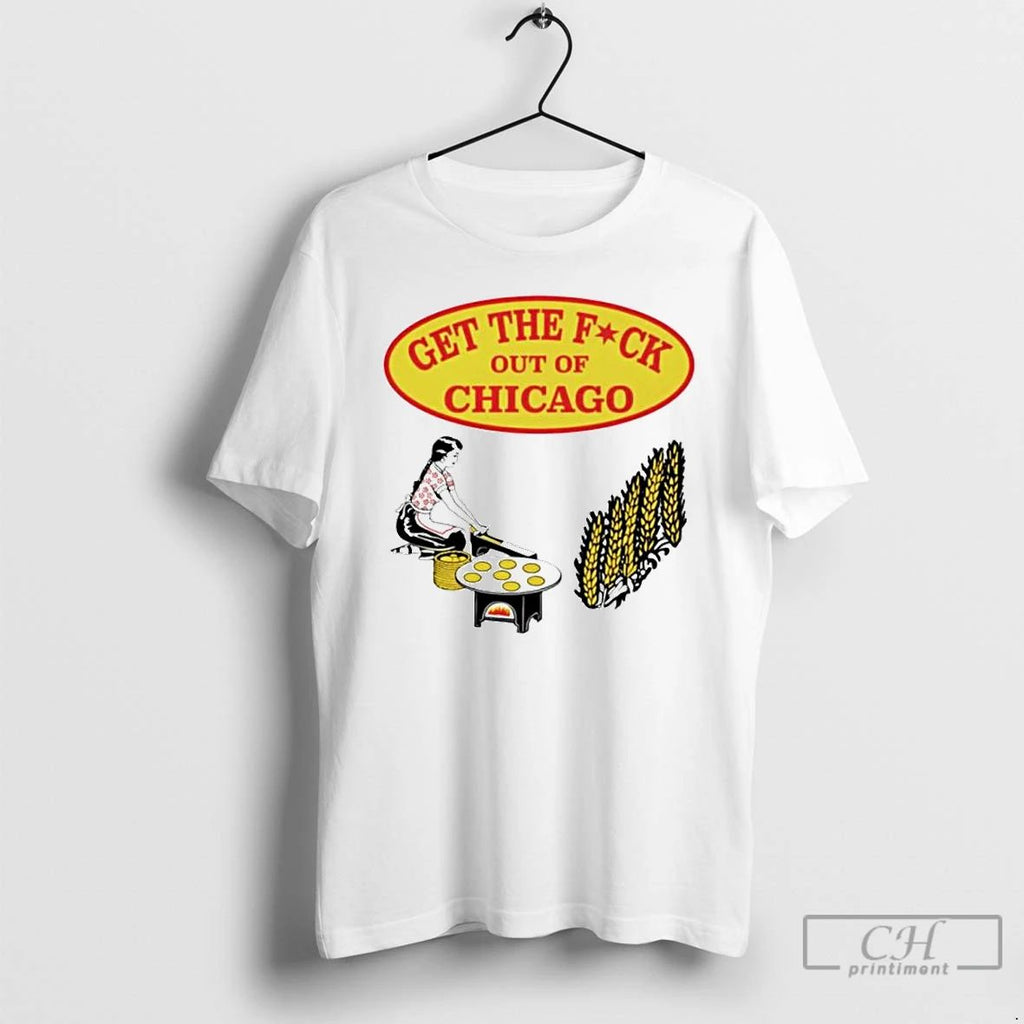 Classic Get The Fuck Out Of Chicago Ornaments T Shirts
