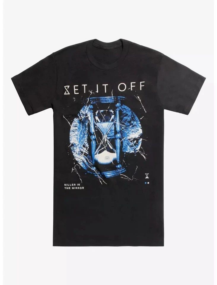 Set It Off Hourglass Music T-shirt Set It Off Shirt S-5XL Q4736