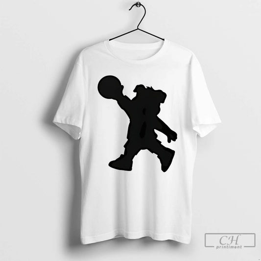 Classic Dunk Hog Silhouette Nba 2025 26 Mascot T Shirts