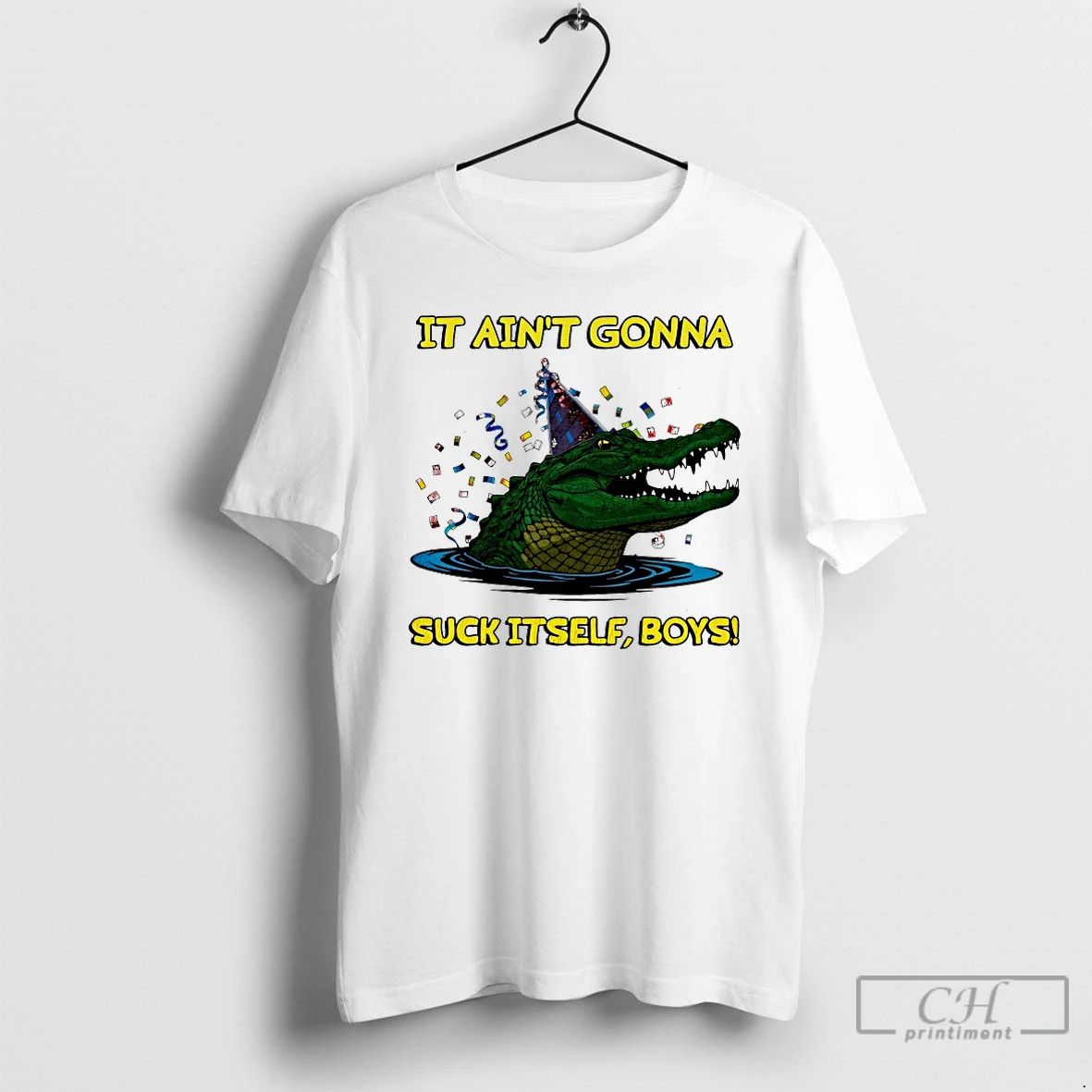 Classic Gator It Aint Gonna Suck Itself Boys T Shirts