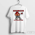 Premium Gunner Stockton Georgia Bulldogs Football Retro Baller 8 Bit Style T Shirts