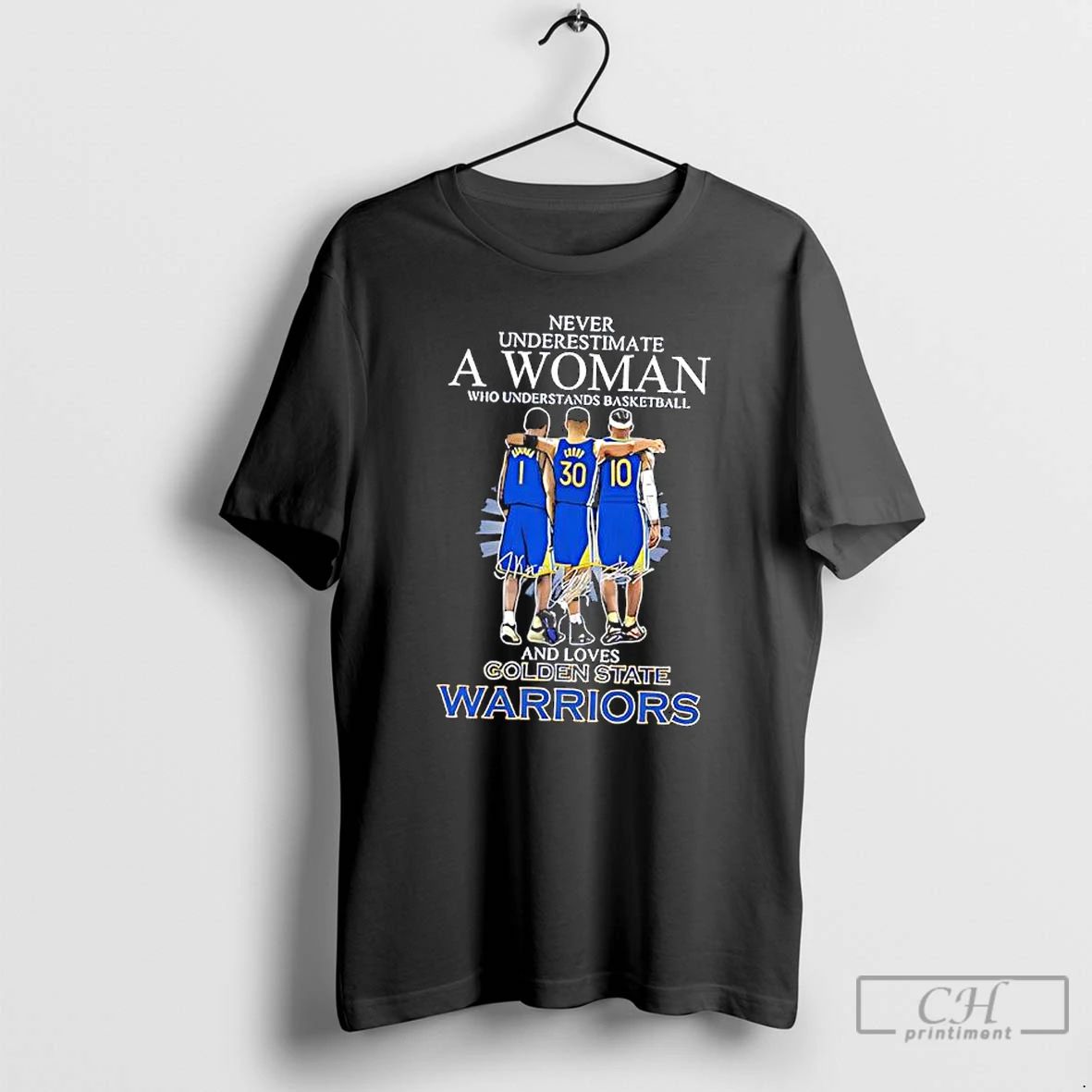 Premium Never Underestimate A Woman Who Understands Basketball And Loves Golden State Warriors Signatures