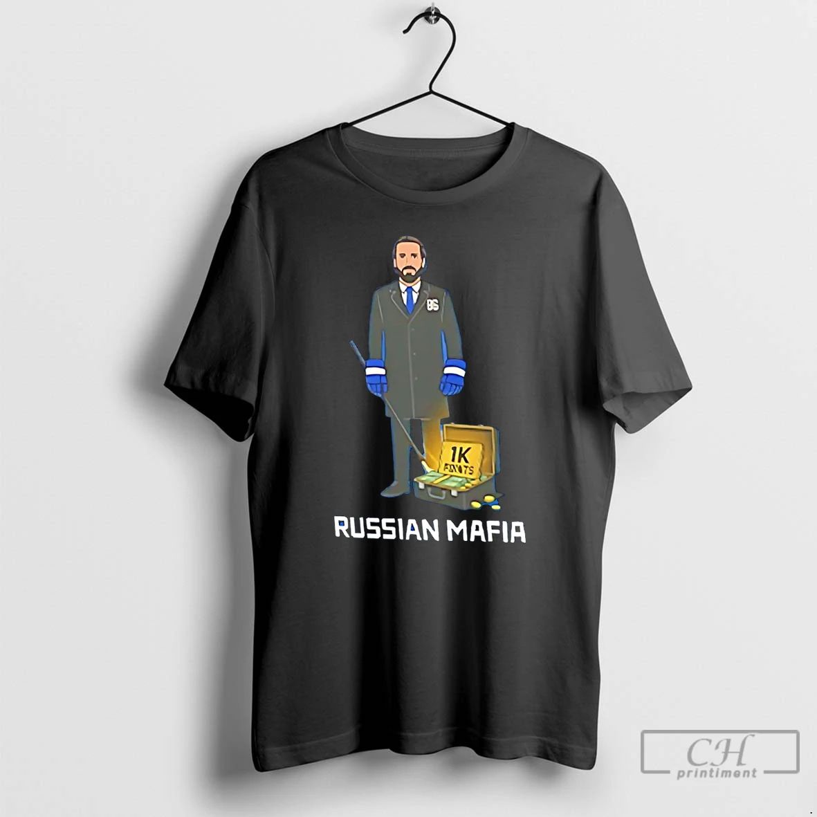 Classic Russian Mafia Nikita Kucherov 1k Nhl Points T Shirts