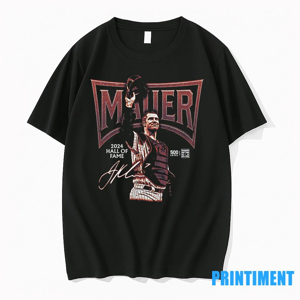 Joe Mauer T Shirt Minnesota Baseball Hall Of Fame 05 Tshirts Sweater