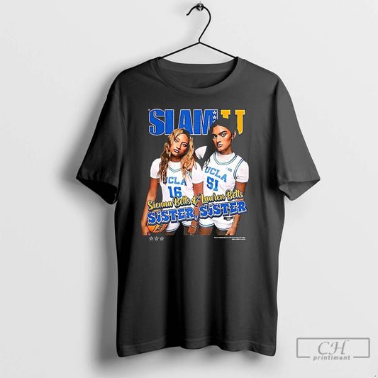 Premium Sienna And Lauren Betts Ucla Bruins Basketball Sister 2025 T Shirts
