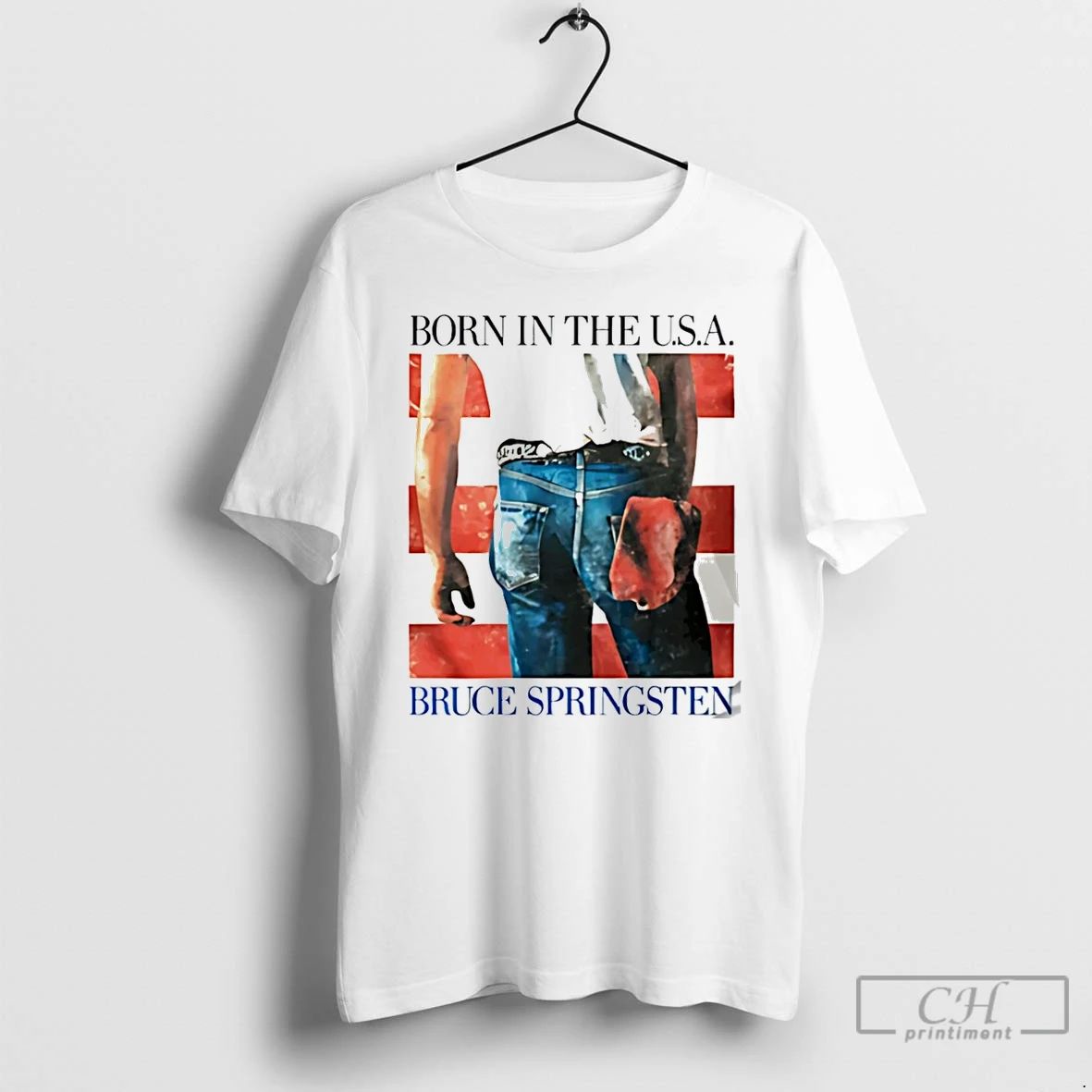 Classic Taylor Born In The Usa Bruce Springsteen T Shirts Hoodie Longsleeve