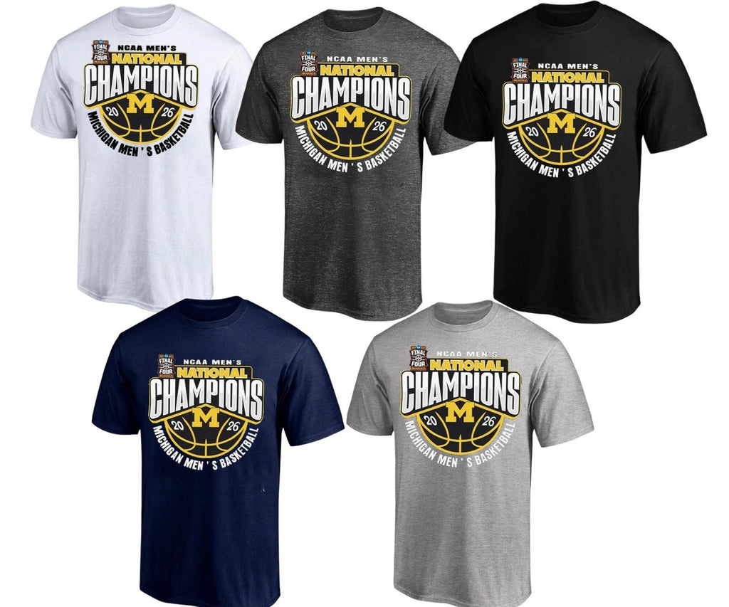Michigan Wolverines Won the 2026 Men’s Basketball National Champ T-Shirt
