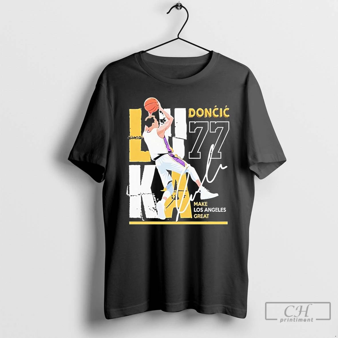 Premium Luka Doncic Make Los Angeles Great T Shirts