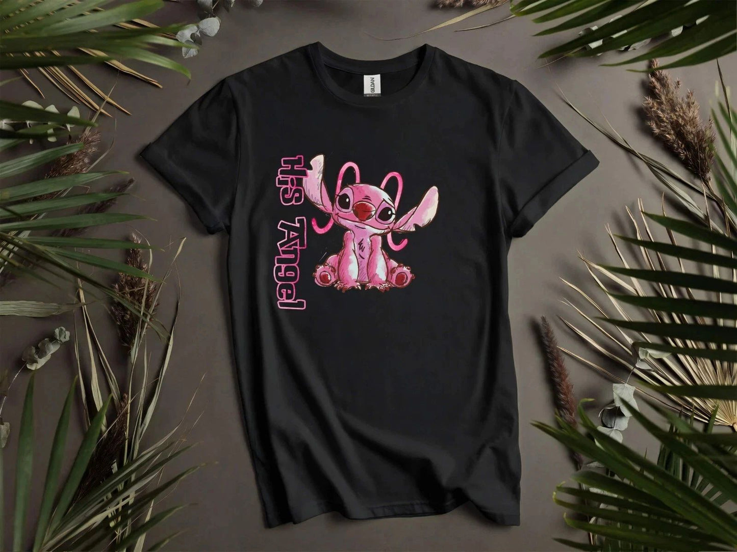 His Angel Cute T-shirt T Shirt Men Women Unisex Tshirt