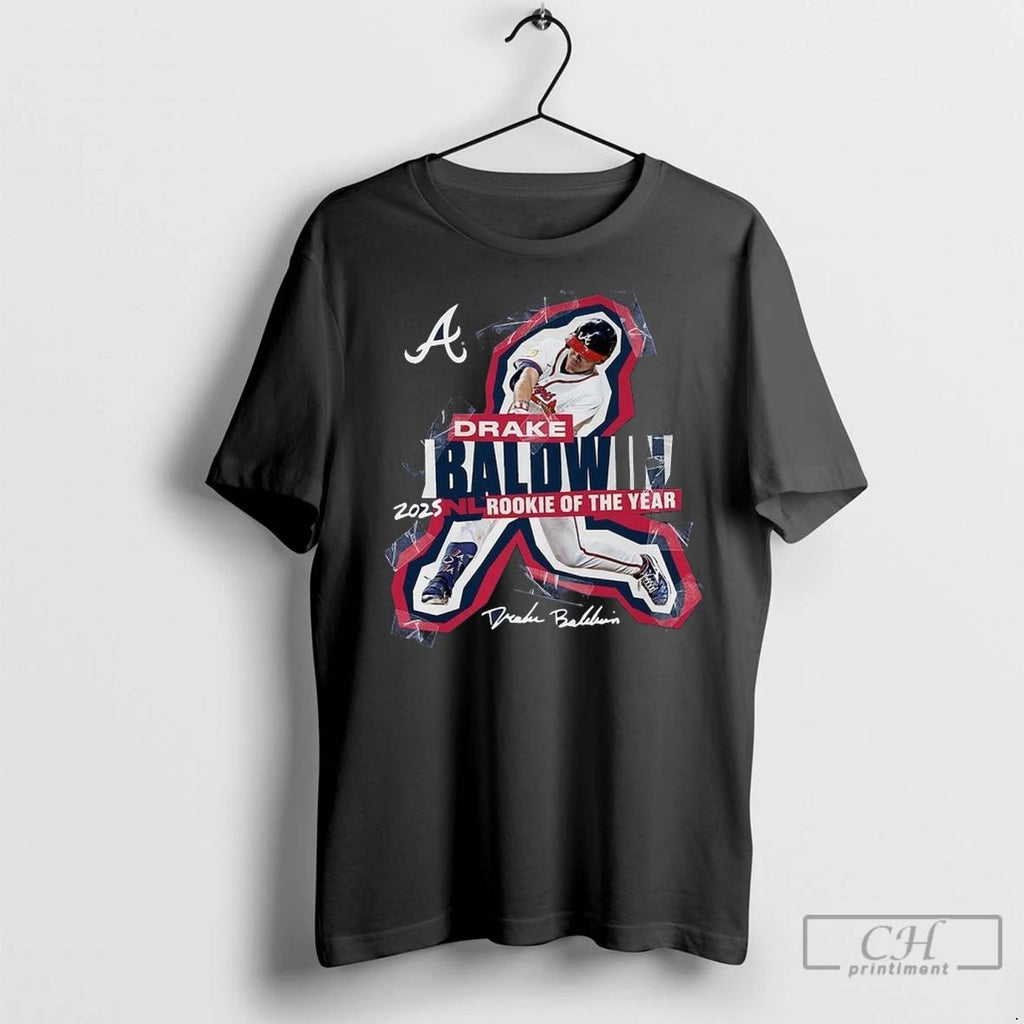 Premium Drake Baldwin Atlanta Braves 2025 National League Rookie Of The Year