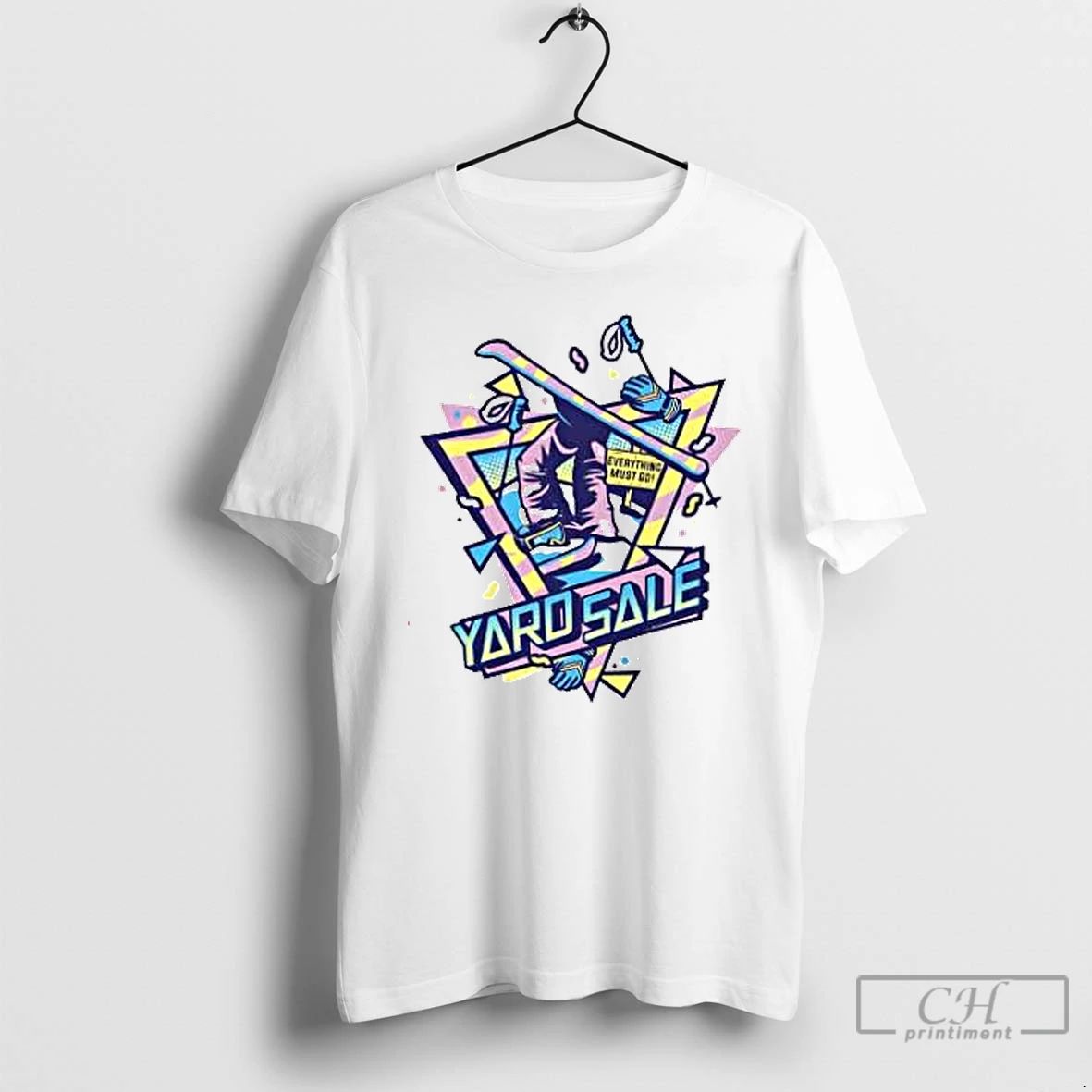 Premium Yard Sale Skiing T Shirts