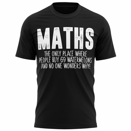 Funny Maths T Shirt Joke Gift Idea For Nerds Mathematics Home School In Lockdown