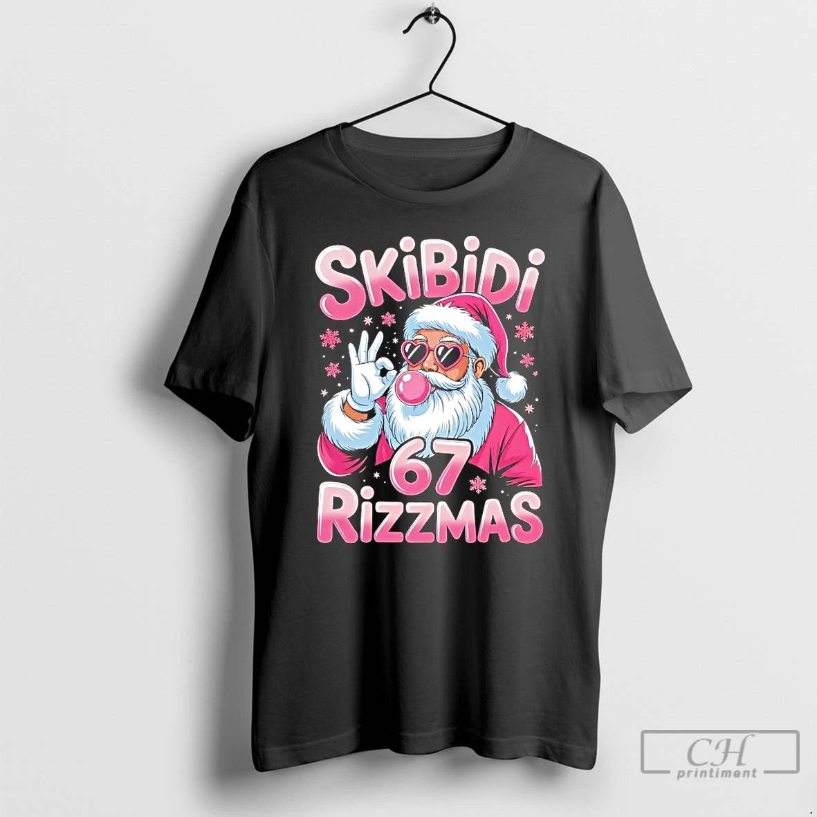 Premium Skibidi 67 Rizzmas Christmas T Shirts