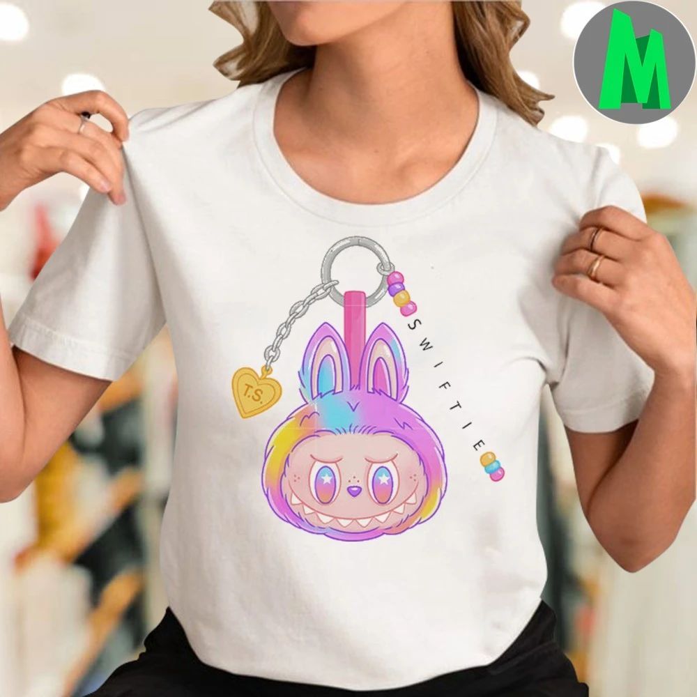 Labubu face swiftie gradient keychain Shirt