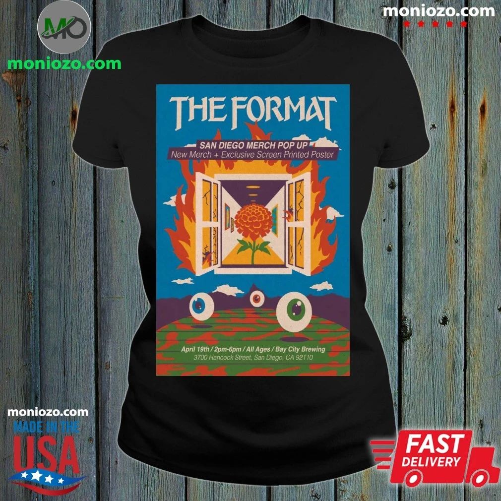 The Format Concert Tour 2026 04 19 San Diego, CA Poster Shirt