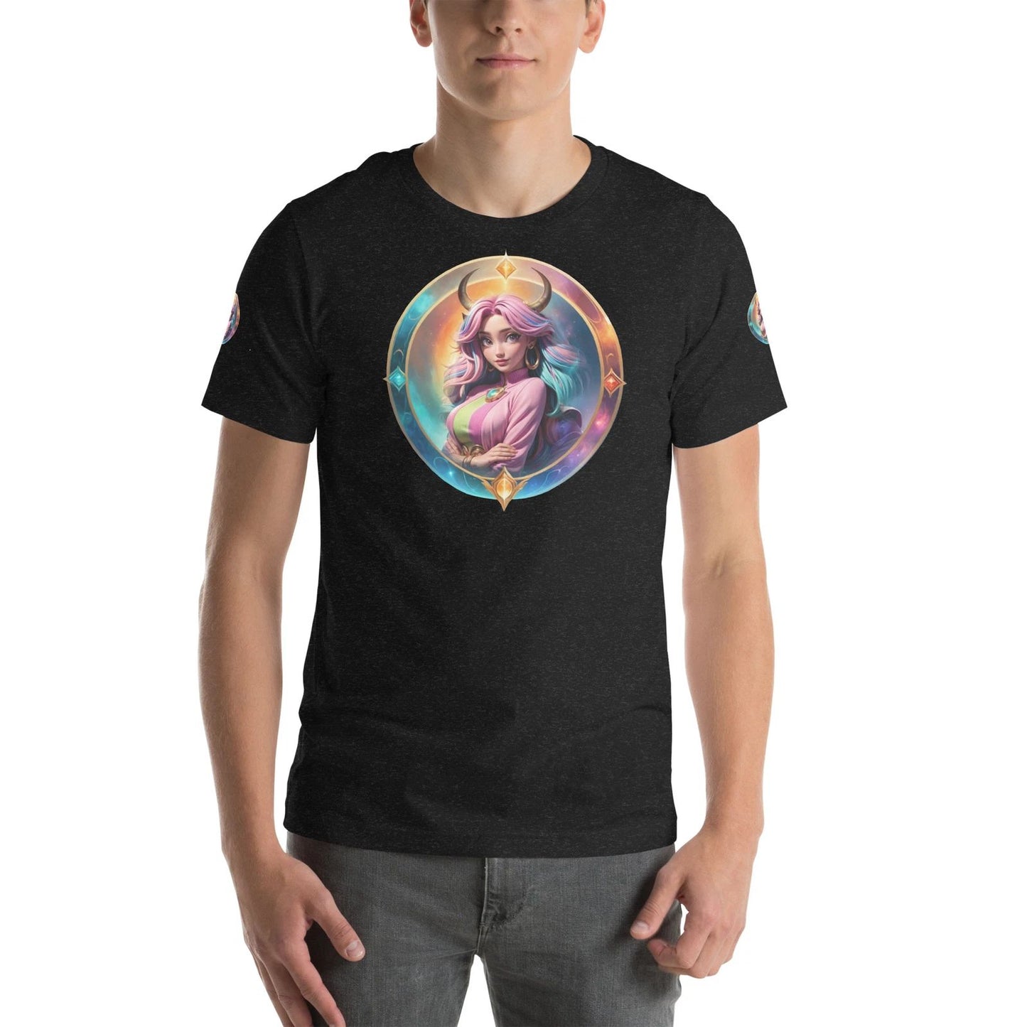 Unisex t-shirt Tauro Fantasy Logo Horoscope