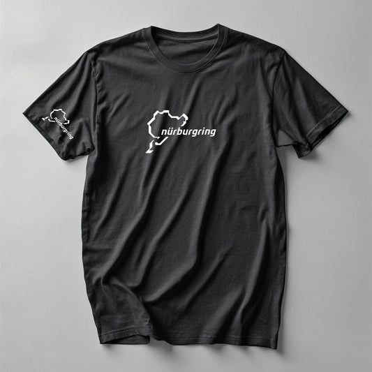 Nurburgring Inspired Motorsport T Shirt – Biker Racing Track Car Culture Tee