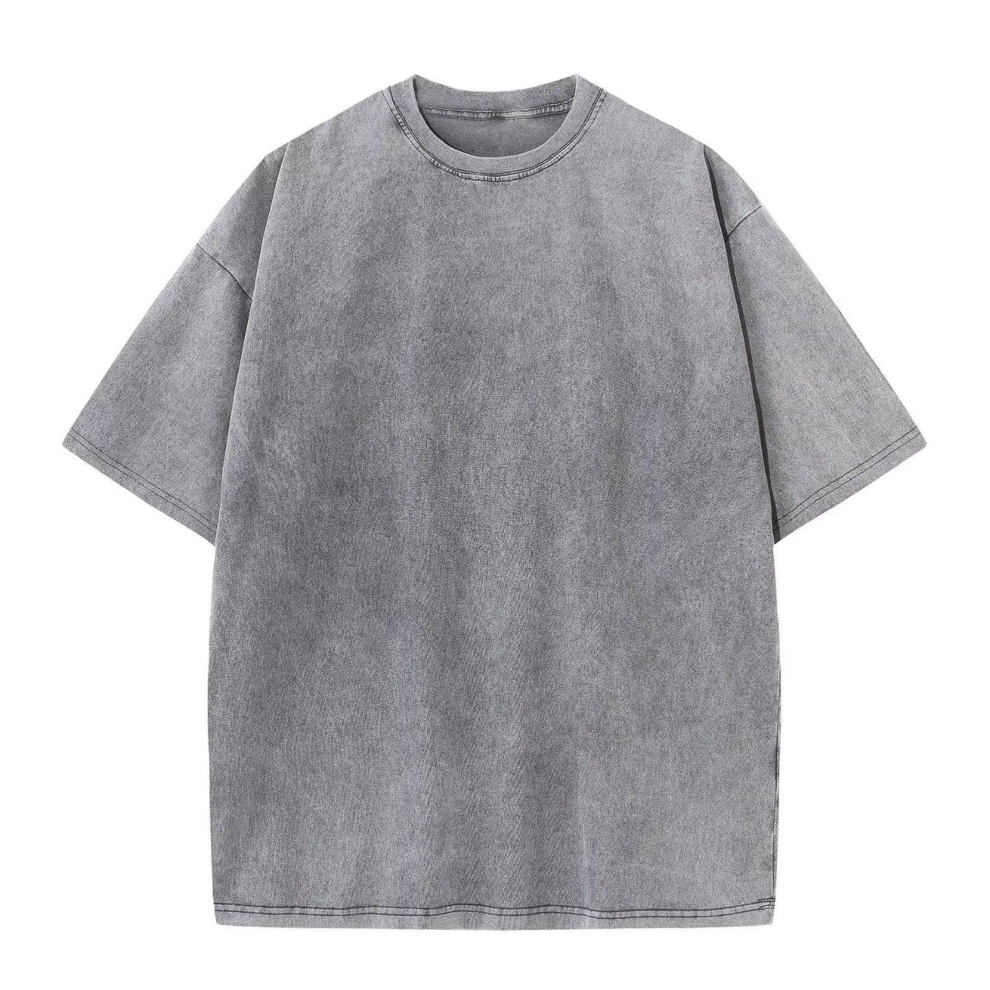 Men's Oversized Acid Wash T-Shirt Plus Size S-5XL Cotton Y2K Retro Unisex Tee