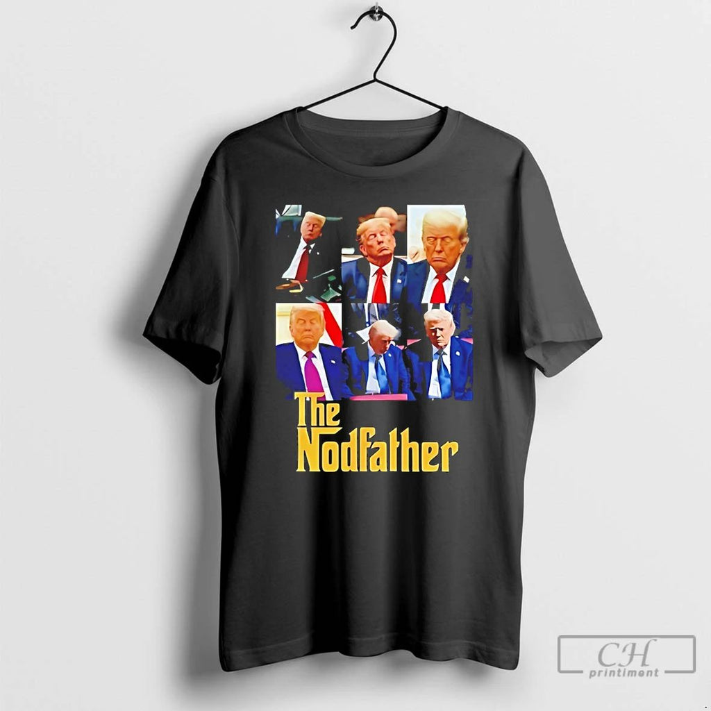 Premium The Nodfather Trump Sleeping T Shirts