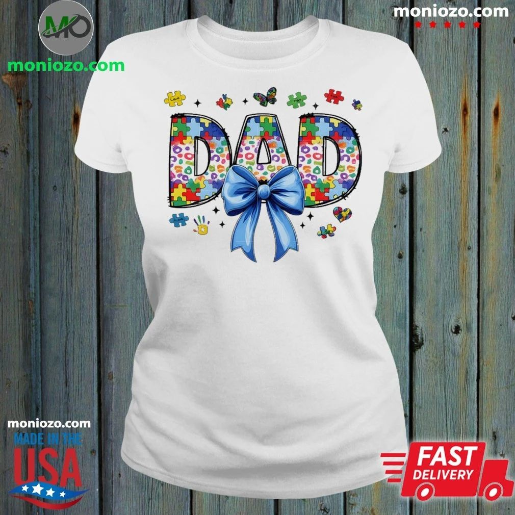 Original Dad Autism Awareness Shirt