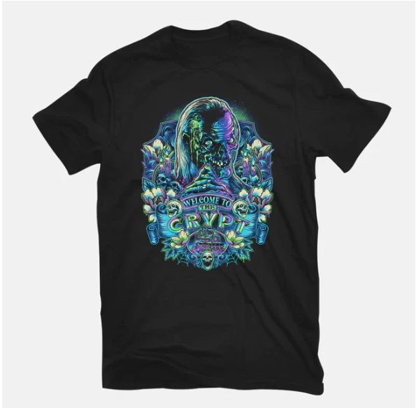 TeeFury T - Shirt, Welcome To The Crypt for Mens