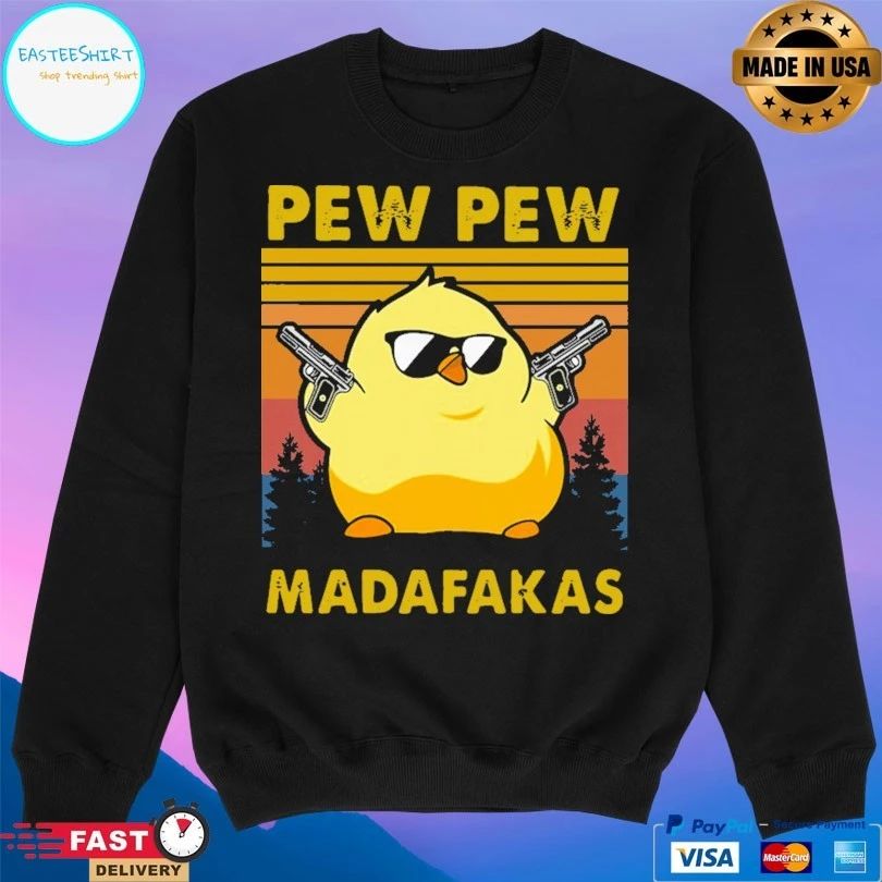 Duck Meme Pew Pew Madafakas Vintage T-shirt