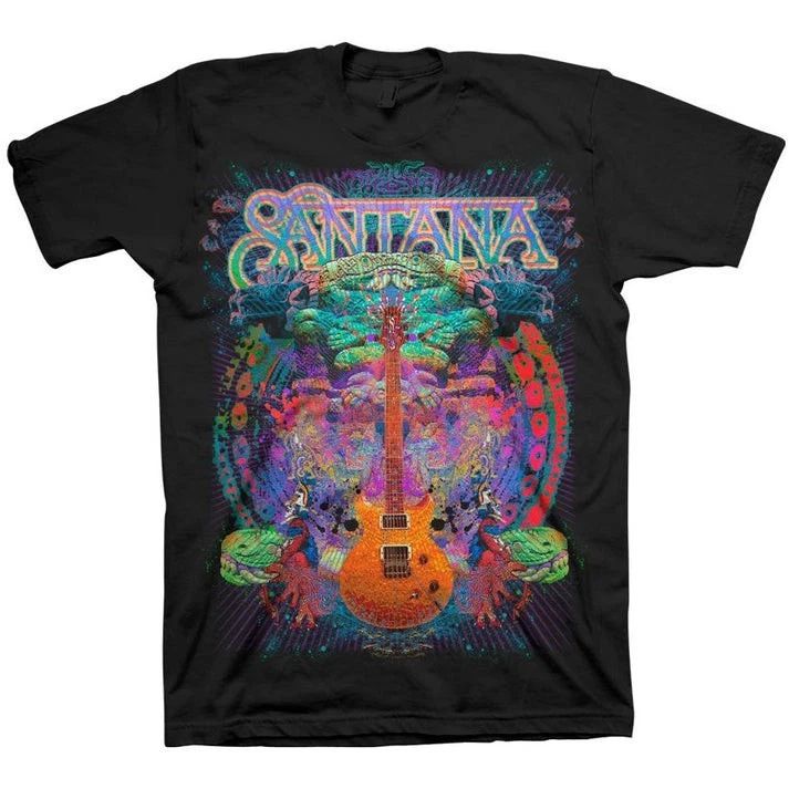 Santana Spiritual Soul Graphic Band Unisex T-Shirt
