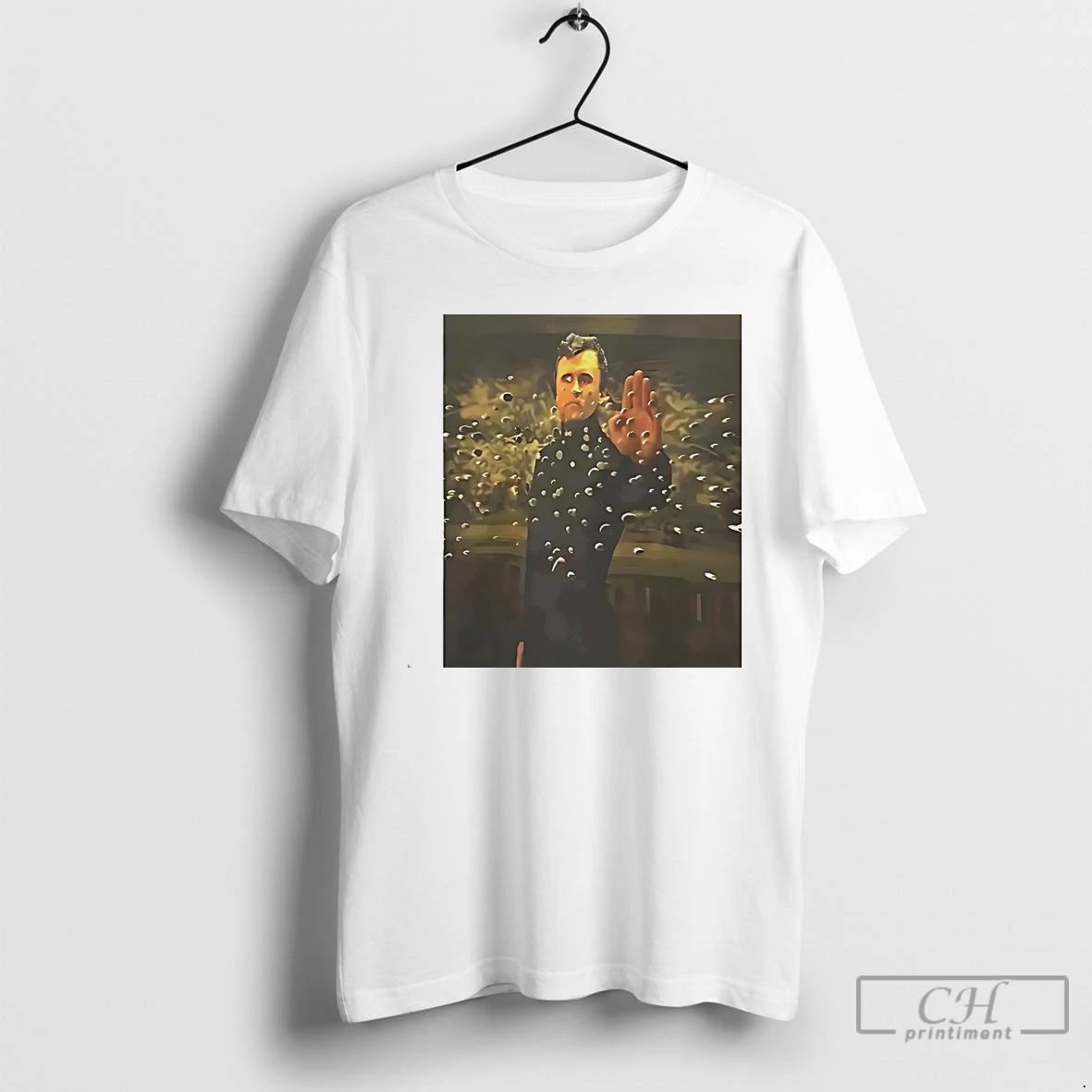 Classic Charlie Kirk Neo Matrix White T Shirts