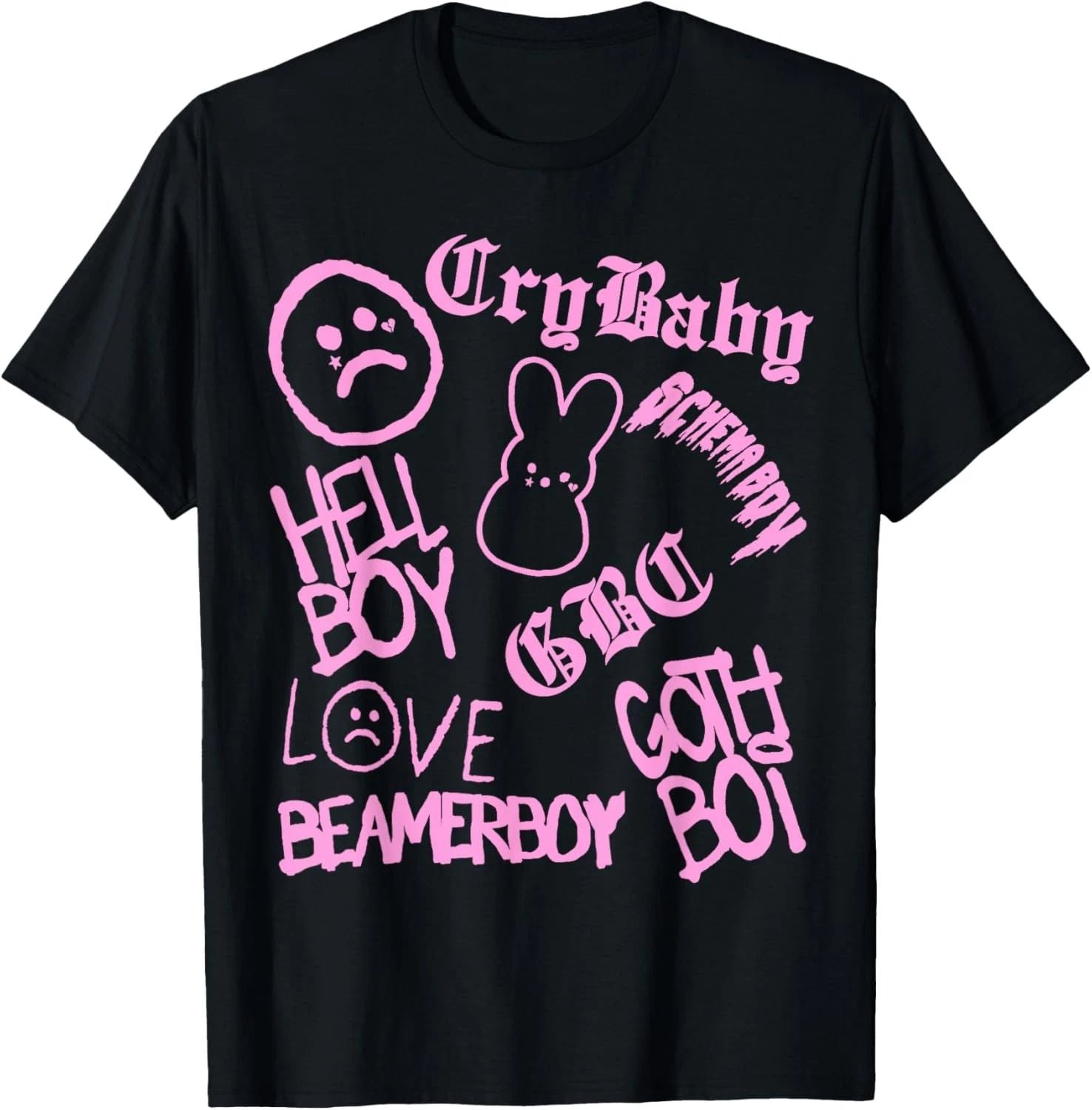 Lil Emo Rap Goth Peep Hip Hop Tattoo T-Shirt