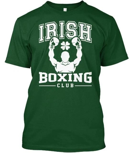 Irish Boxing Club Saint Patricks Day - T-shirt Made In The USA Size S To 5XL