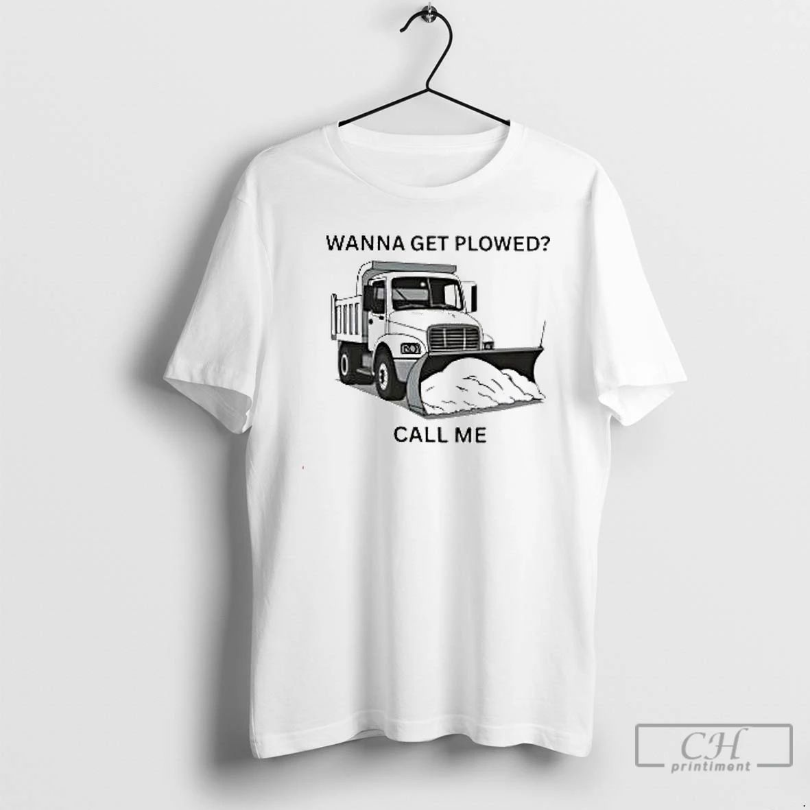 Premium Lawn Jockey Wanna Get Plowed Call Me T Shirts