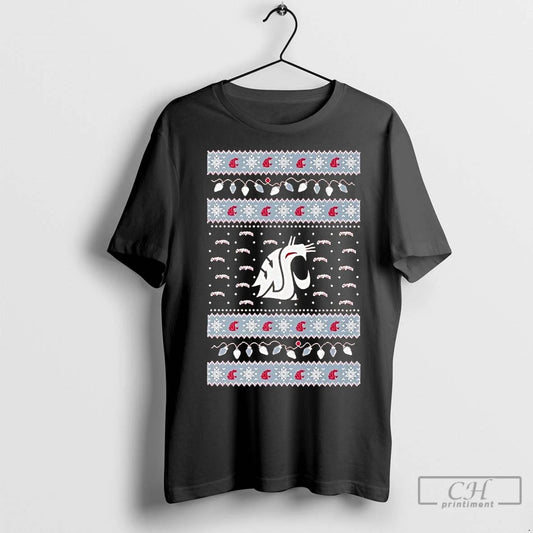 Premium Washington State Cougars Ugly Christmas Light