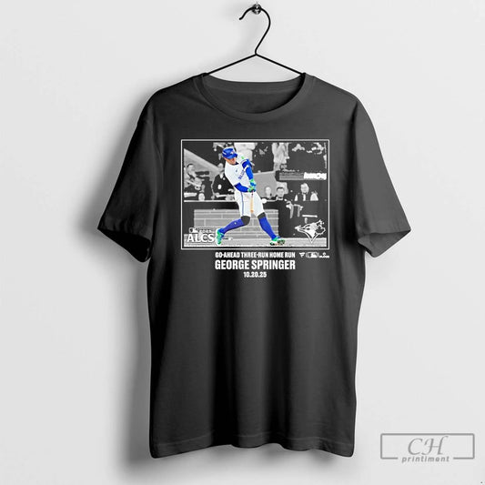 Classic George Springer Go Ahead 3 Run Hr 20 10 2025 T Shirts