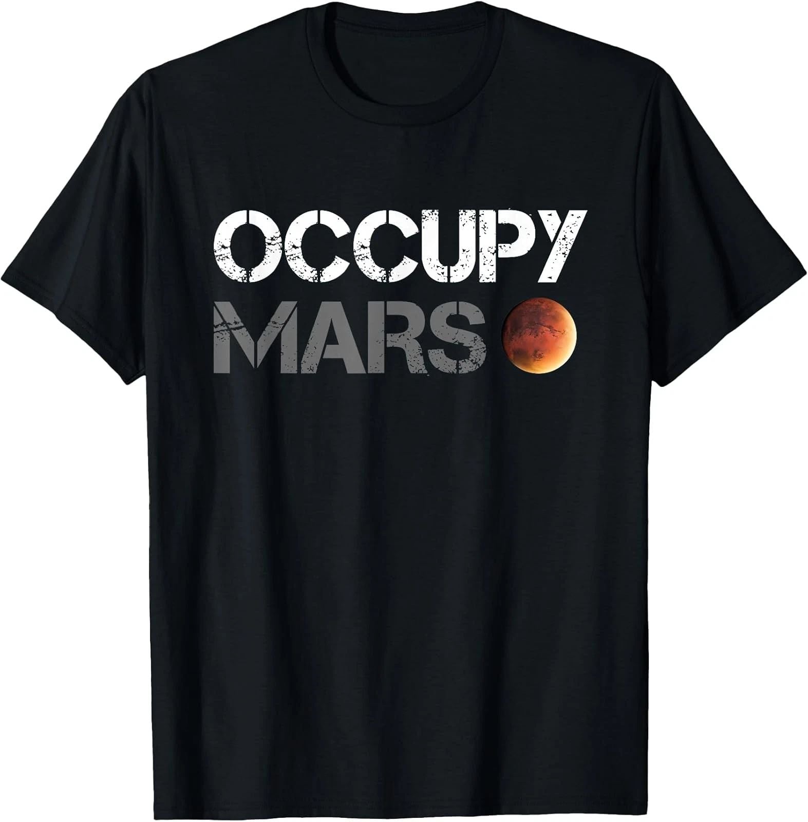 Occupy Mars Astronomy Space Explorer Rocket Science T-Shirt