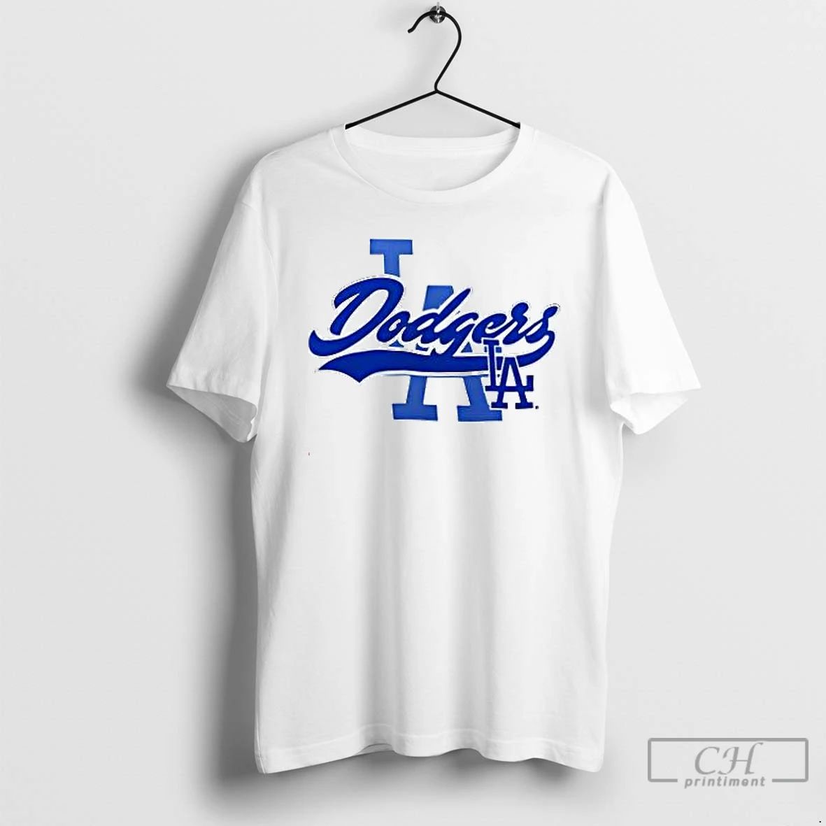 Premium Los Angeles Dodgers White Heritage Slugger 2025 T Shirts