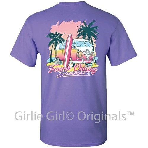 GGO Chasing Summer-2745 Violet Short Sleeve T-Shirt
