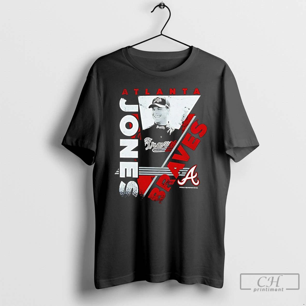 Classic Atlanta Braves Chipper Jones In The Zone 2025 T Shirts