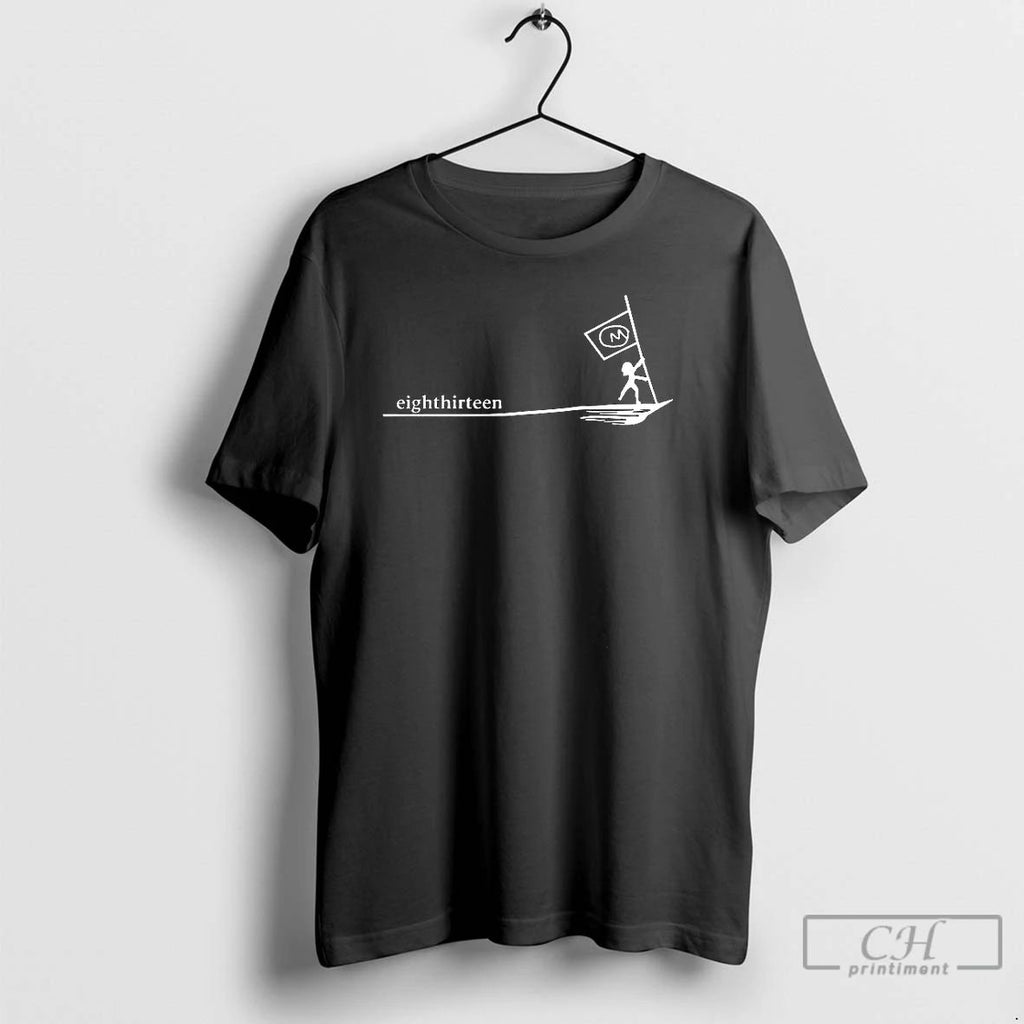 Classic Eight Thirteen M Flag Sketch T Shirts