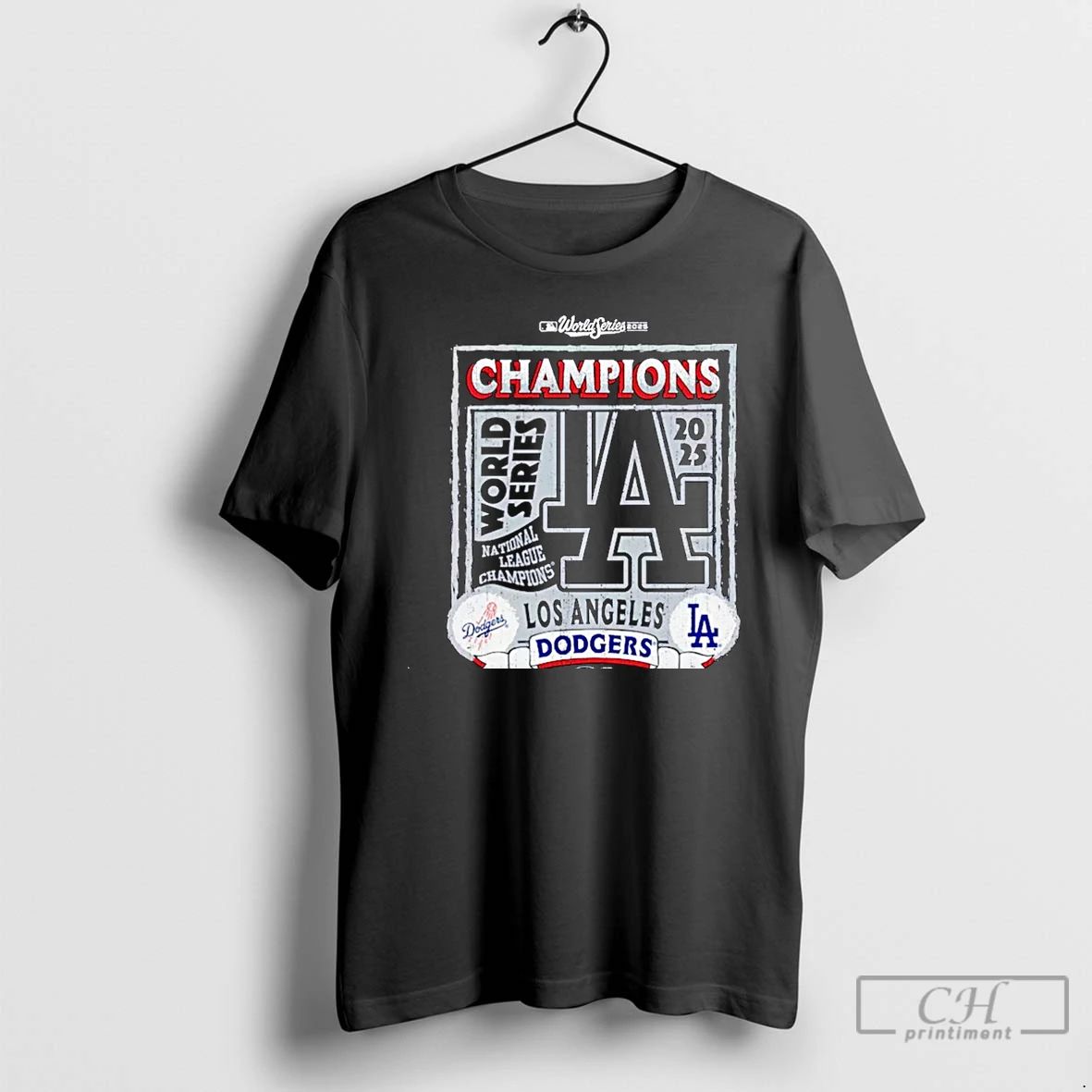 Classic La Dodgers 2025 Mlb World Series Champions Vintage Christmas T Shirts