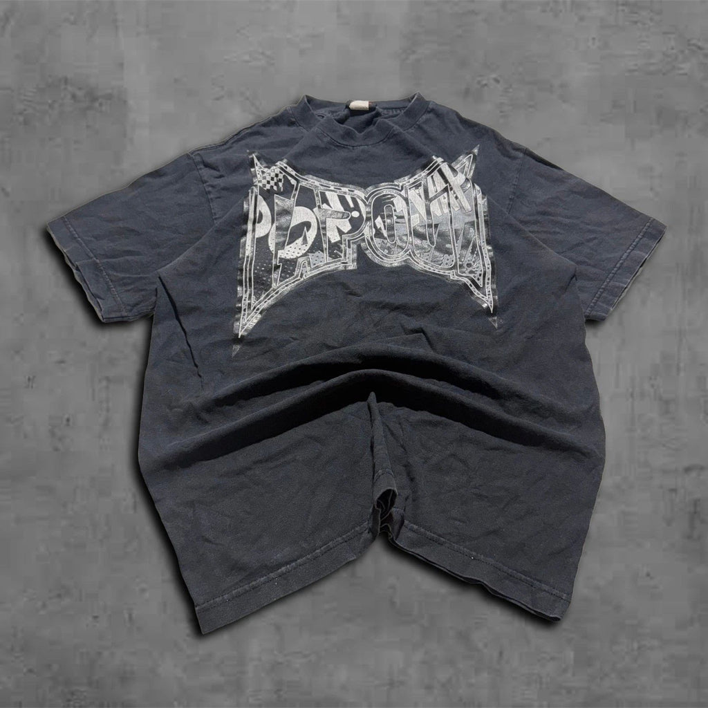 Vintage 90s Y2k Relaxed Tapout Streetwear Grunge Archive Tee Shirt