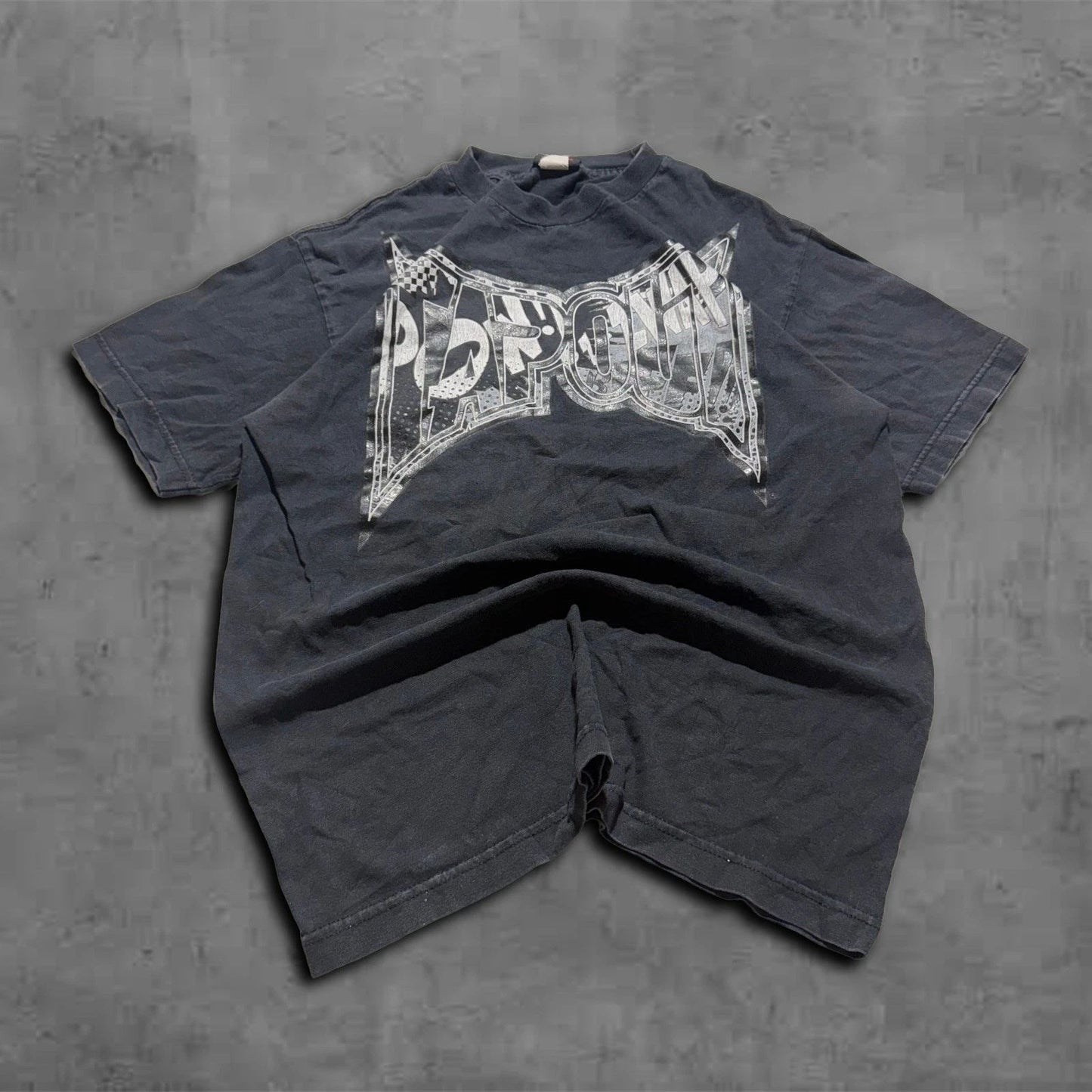 Vintage 90s Y2k Relaxed Tapout Streetwear Grunge Archive Tee Shirt