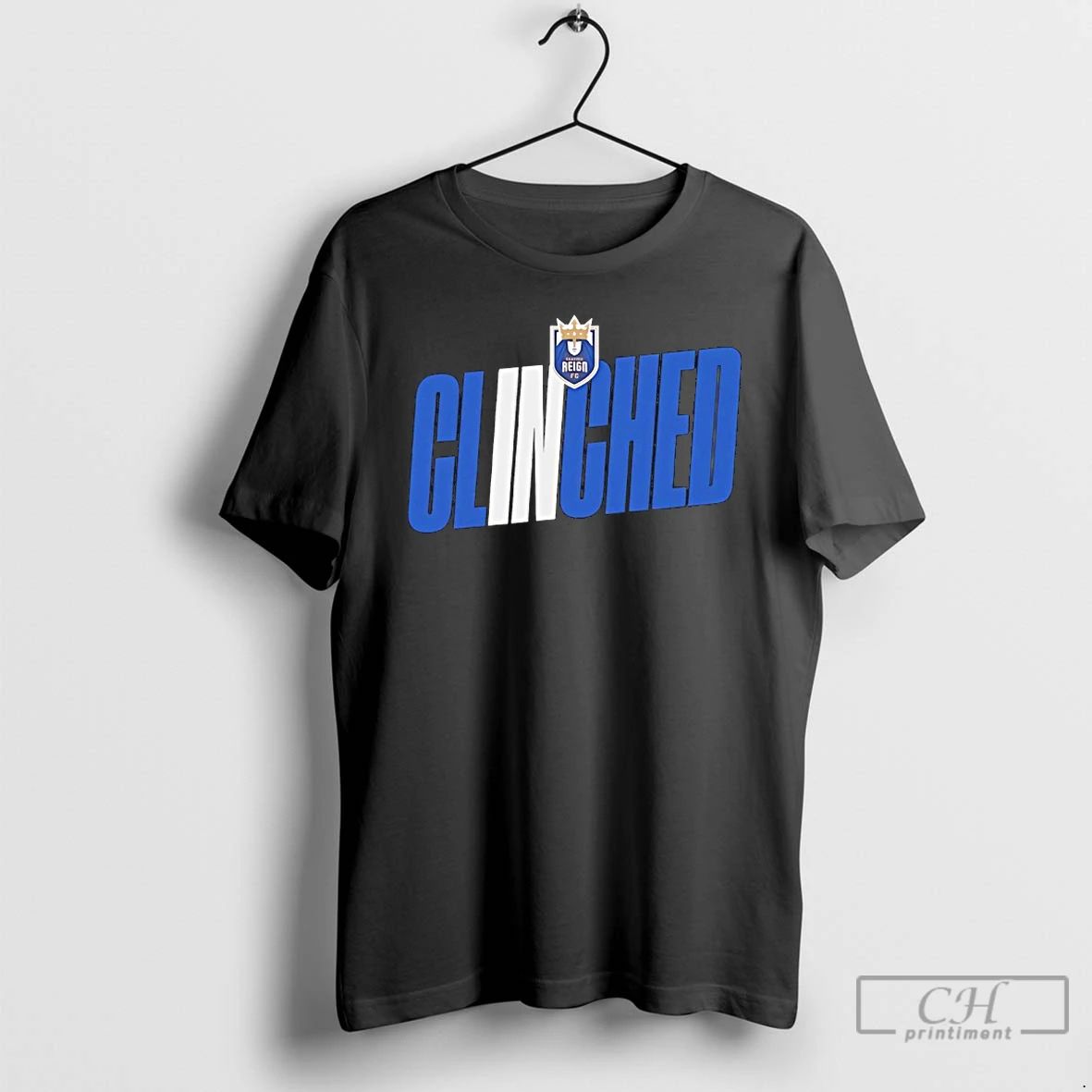 Classic Seattle Reign Fc 2025 Clinched T Shirts