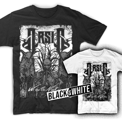 Arsis We are the Nightmare album T shirt BLACK WHITE sizes S-5XL