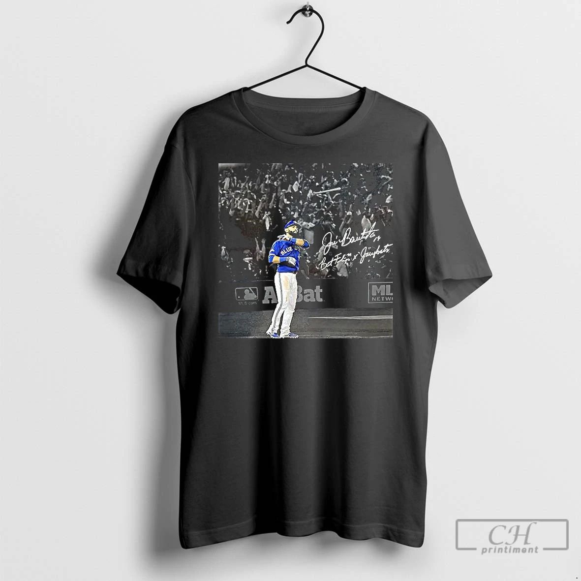 Premium Jose Bautista Los Angeles Dodegers The Bat Flip Signature