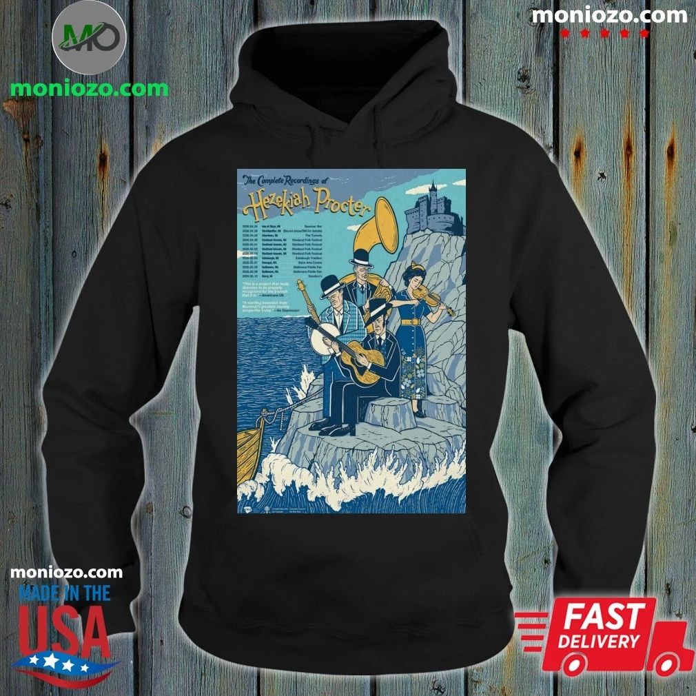 Hezekiah Procter Scottish and Irish Tour 2026 Poster Shirt