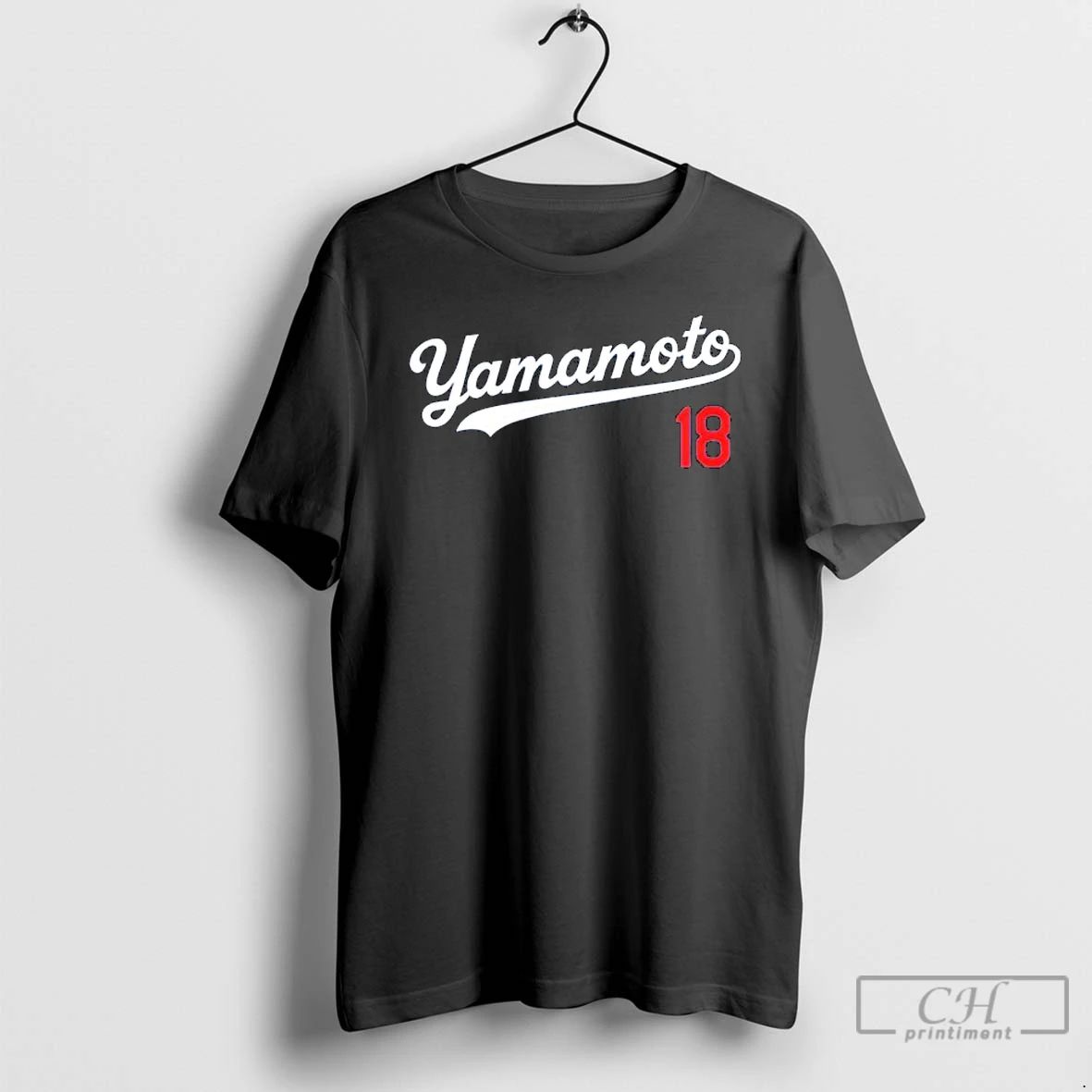 Premium Yoshinobu Yamamoto No 18 La Dodgers T Shirts