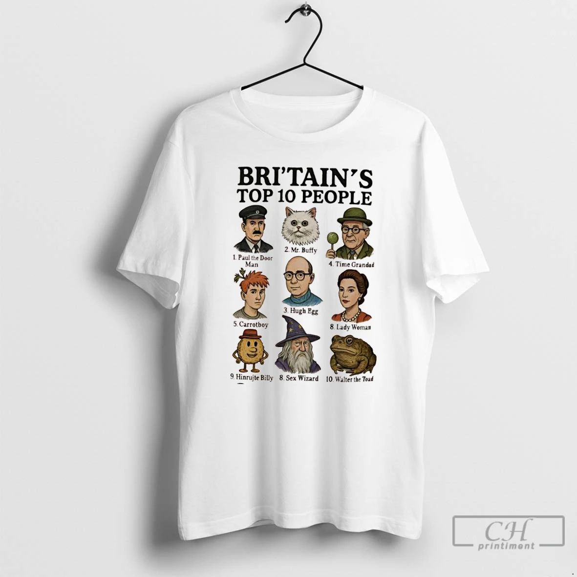 Classic Britains Top 10 People Paul The Door Man 2 Mr Buffy 4 Time Grandad