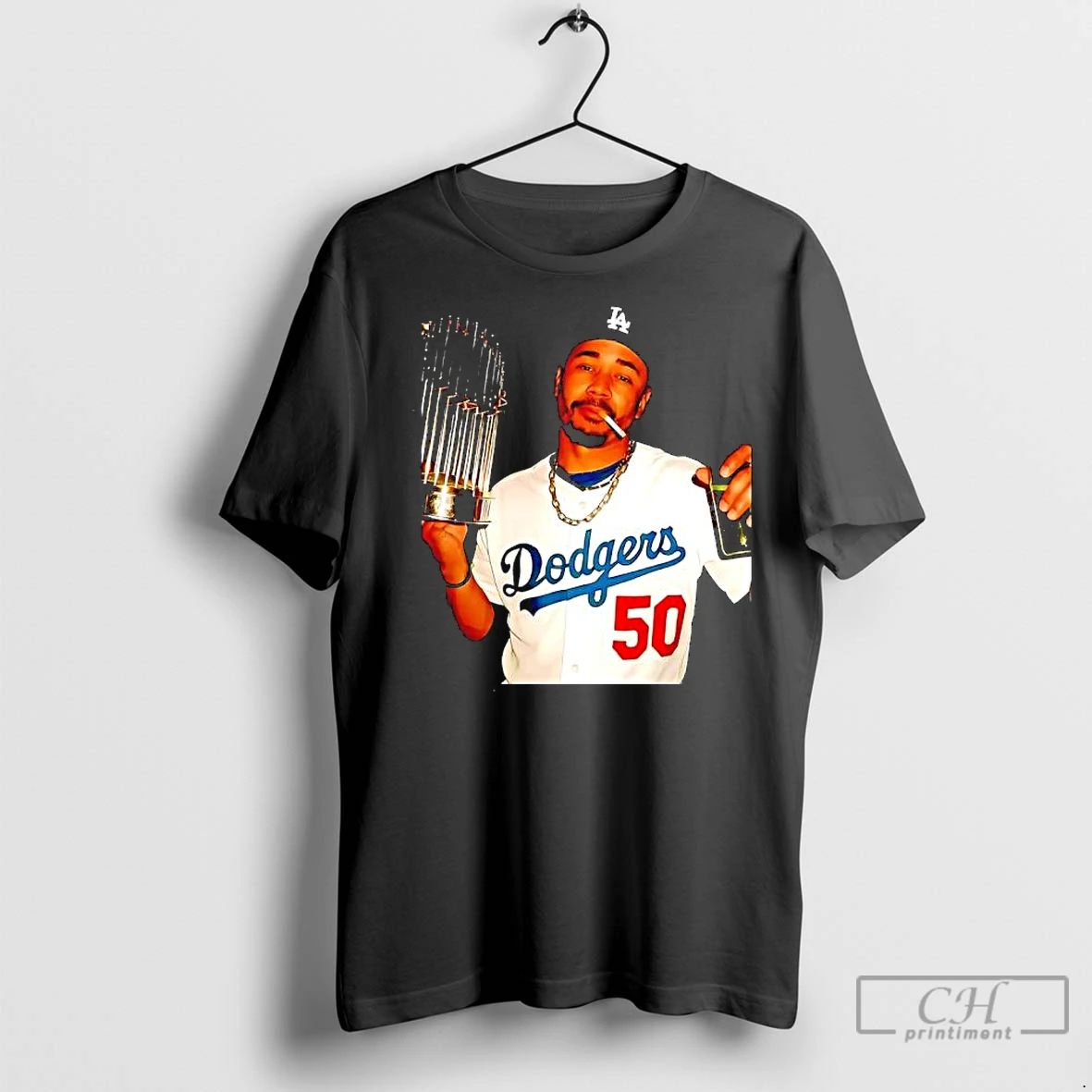 Classic Mookie Betts Superstar Los Angeles Dodgers Mlb Pose Graphic